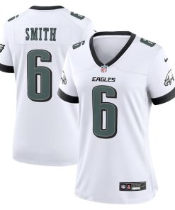 DeVonta Smith Philadelphia Eagles Nike Game Jersey - White