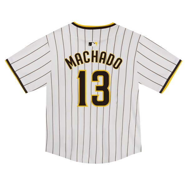 Manny Machado San Diego Padres Nike Toddler Game Jersey - White - Image 3