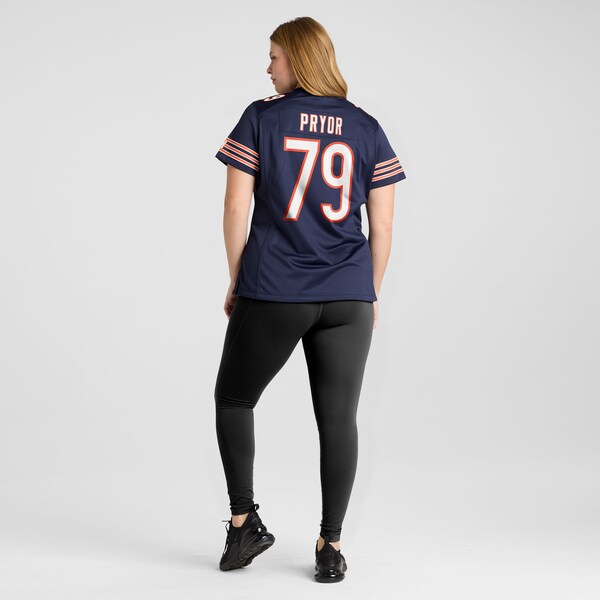 Matt Pryor Chicago Bears Nike Women's Game Jersey - Navy - Image 8