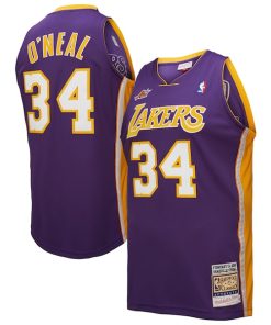 Shaquille O'Neal Los Angeles Lakers  2000 NBA All-Star Game Authentic Jersey - Purple