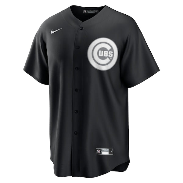 Chicago Cubs Nike Lights Out Replica Jersey - Black - Image 2