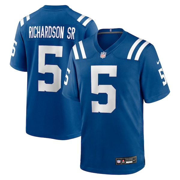 Anthony Richardson Sr. Indianapolis Colts Nike Team Game Jersey - Royal