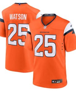 Blake Watson Denver Broncos Nike Team Game Jersey -  Orange