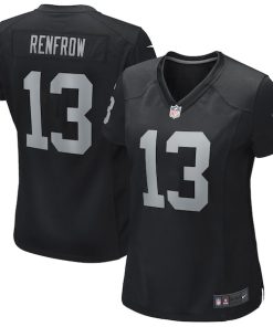 Hunter Renfrow Las Vegas Raiders Nike Women's Game Player Jersey - Black