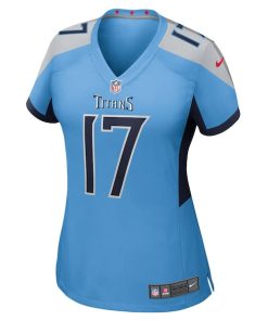 Alternative view of Chimere Dike Tennessee Titans Nike Women's Team Game Jersey -  Light Blue