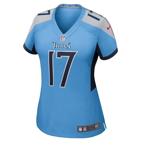 Chimere Dike Tennessee Titans Nike Women's Team Game Jersey - Light Blue - Image 2