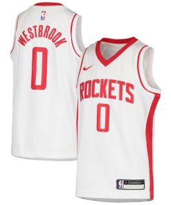 Russell Westbrook Houston Rockets Nike Youth Swingman Jersey - Association Edition - White