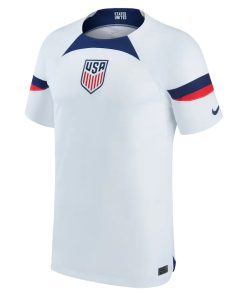 Alternative view of Custom USMNT Nike 2022/23 Home Authentic Jersey - White