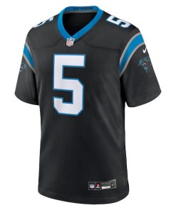 Alternative view of Laviska Shenault Jr. Carolina Panthers Nike Team Game Jersey - Black