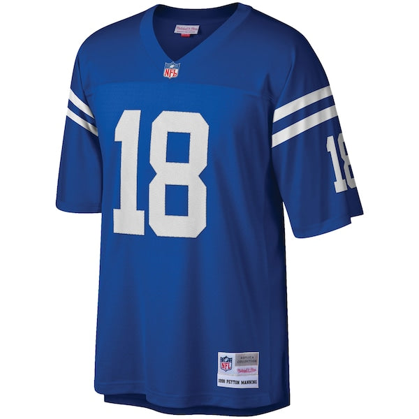 Peyton Manning Indianapolis Colts Big & Tall 1998 Retired Player Replica Jersey - Royal - Image 2