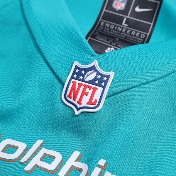 Mohamed Kamara Miami Dolphins Nike Game Jersey - Aqua - Image 5