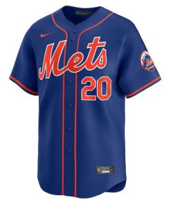 Alternative view of Pete Alonso New York Mets Nike Alternate Limited Player Jersey?¨C Royal