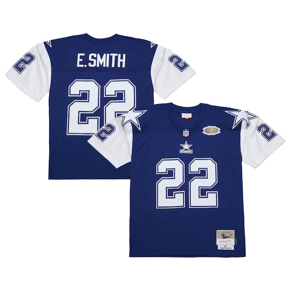 Emmitt Smith Dallas Cowboys 1995 Legacy Replica Jersey - Navy