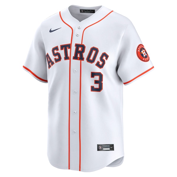 Jeremy Pe?a Houston Astros Nike Home Limited Player Jersey - White - Image 2