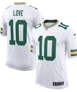 Jordan Love Green Bay Packers Nike Vapor Untouchable Limited Jersey - White/Green