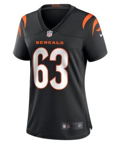 Alternative view of Trey Hill Cincinnati Bengals Nike Women's Game Jersey - Black