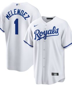 MJ Melendez Kansas City Royals Nike Home Replica Jersey - White