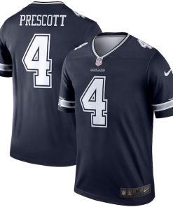 Dak Prescott Dallas Cowboys Nike Legend Player Jersey - Navy