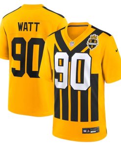 T.J. Watt Pittsburgh Steelers Nike Youth Alternate 1933 Throwback Game Jersey - Gold