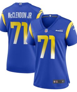 Warren McClendon Jr. Los Angeles Rams Nike Women's Team Game Jersey - Royal