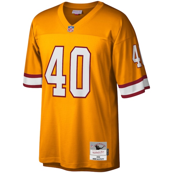 Mike Alstott Tampa Bay Buccaneers Big & Tall 1996 Retired Player Replica Jersey - Orange - Image 2