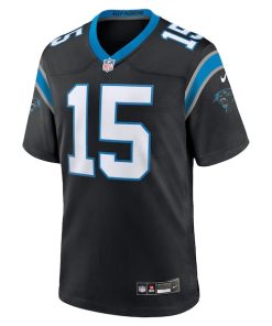 Alternative view of Jimmy Horn Jr Carolina Panthers Nike Team Game Jersey -  Black