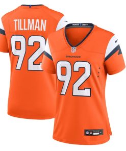 Dondrea Tillman Denver Broncos Nike Women's Team Game Jersey -  Orange