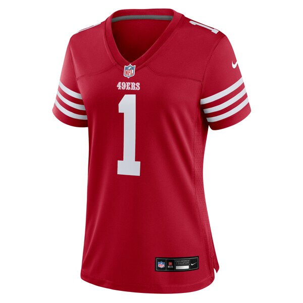 Deebo Samuel Sr San Francisco 49ers Nike Women's Game Jersey - Scarlet/White - Image 3