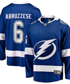 Nick Abruzzese Tampa Bay Lightning  Home Breakaway Jersey - Blue