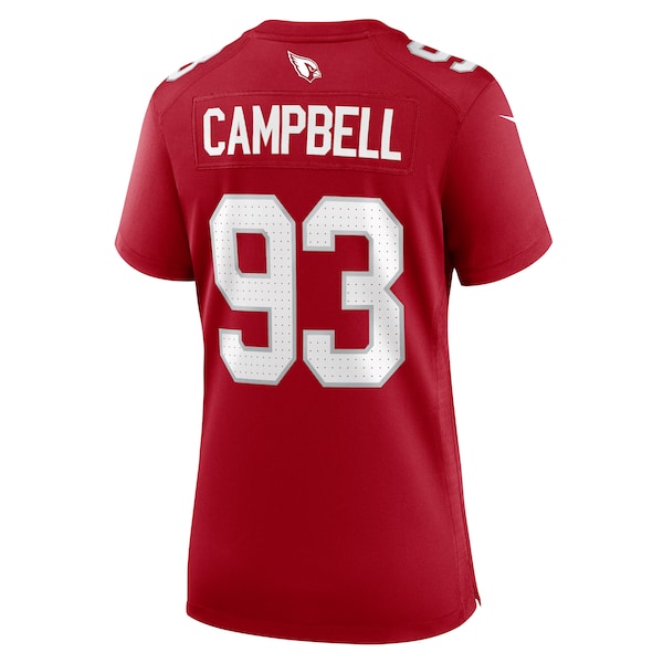Calais Campbell Arizona Cardinals Nike Women's Team Game Jersey - Cardinal - Image 3