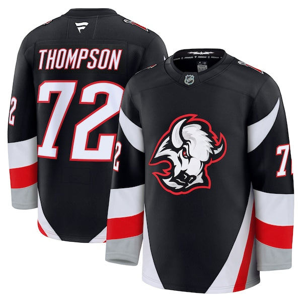 Tage Thompson Buffalo Sabres Alternate Premium Jersey - Black