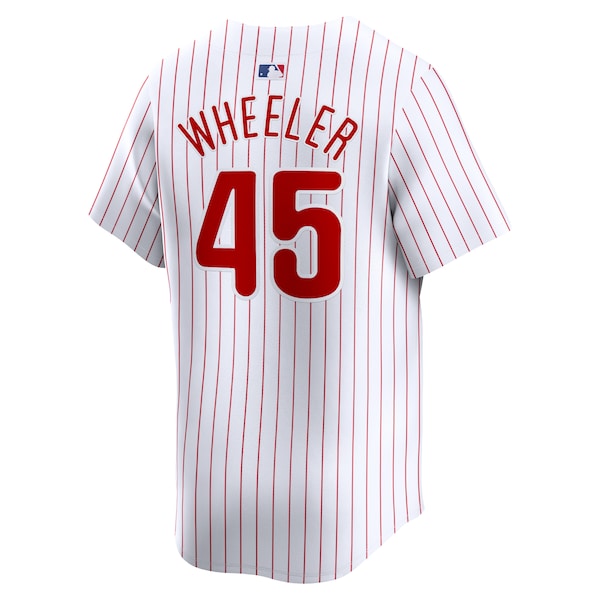 Zack Wheeler Philadelphia Phillies Nike Home Limited Player Jersey - White - Image 3