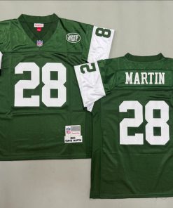 Curtis Martin New York Jets Authentic Throwback Retired Player Jersey