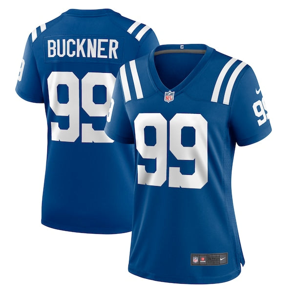 DeForest Buckner Indianapolis Colts Nike Women's Game Jersey - Royal/Blue - Image 2