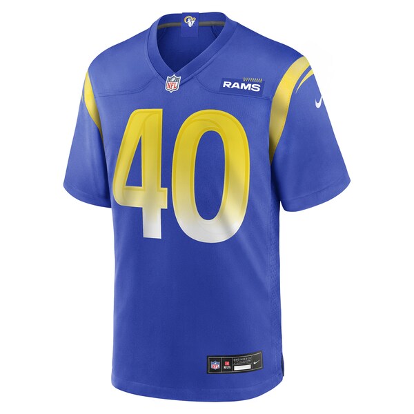 Tony Fields Los Angeles Rams Nike Team Game Jersey - Royal - Image 6