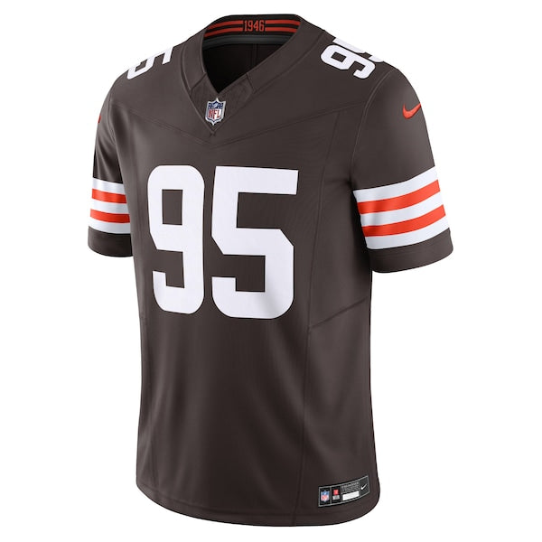 Myles Garrett Cleveland Browns Nike Vapor F.U.S.E. Limited Jersey - Brown - Image 2