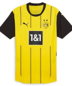 Alternative view of Borussia Dortmund Puma 2024/25 Home Authentic Jersey - Yellow