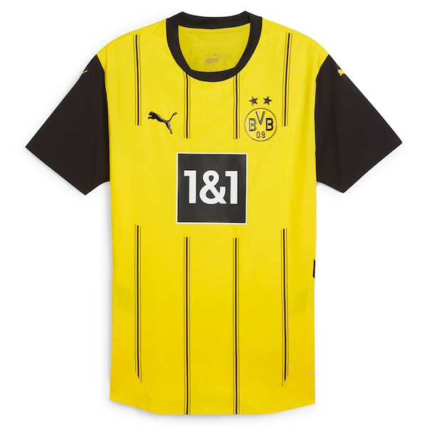 Borussia Dortmund Puma 2024/25 Home Authentic Jersey - Yellow - Image 2
