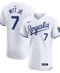 Bobby Witt Jr. Kansas City Royals Nike Home Elite Player Jersey - White
