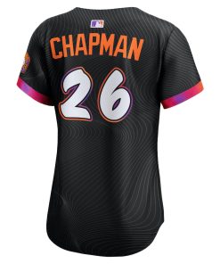 Alternative view of Matt Chapman San Francisco Giants Nike Women's 2025 City Connect Limited Jersey - Anthracite