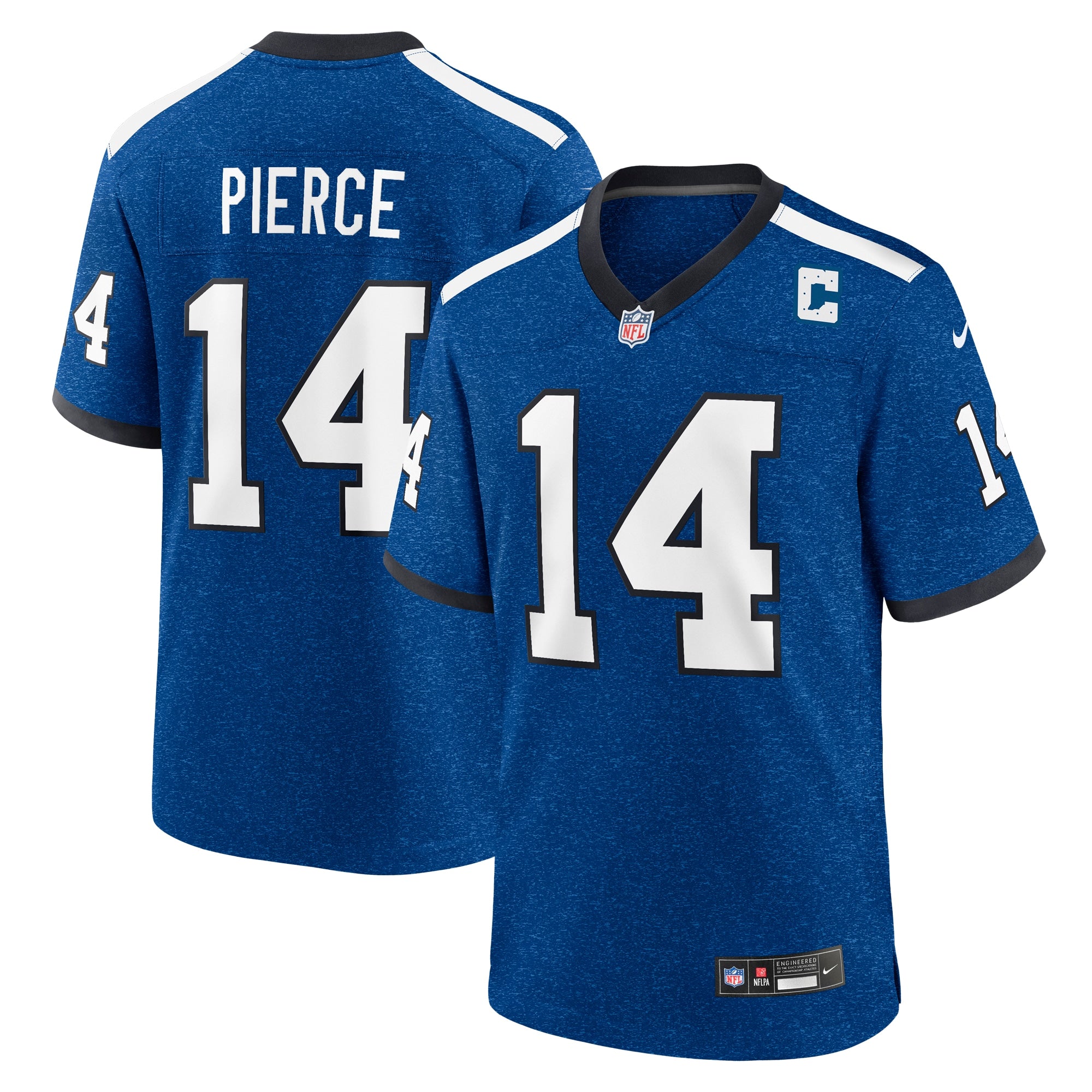 Alec Pierce Indianapolis Colts Nike Player Game Jersey - Royal/Blue/White - Image 6