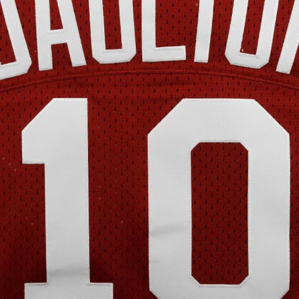 Darren Daulton Philadelphia Phillies Cooperstown Mesh Batting Practice Jersey - Red - Image 5