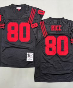 Jerry Rice San Francisco 49ers Authentic Throwback Retired Player Jersey