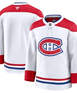 Alternative view of Montreal Canadiens  Away Premium Jersey - White/Red