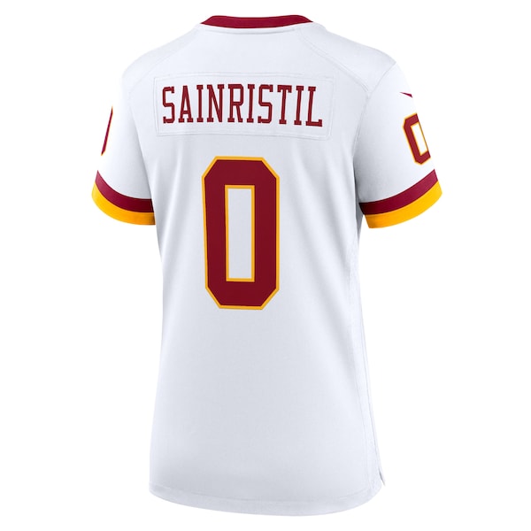 Mike Sainristil Washington Commanders Nike Women's Game Super Bowl Era Jersey - White - Image 3