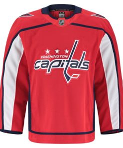 Alternative view of Washington Capitals  Home Authentic Pro Jersey - Red