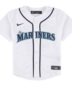 Alternative view of Julio Rodr¨ªguez Miami Marlins Nike Toddler  Game Jersey - White