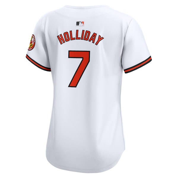 Jackson Holliday Baltimore Orioles Nike Women's Home Limited Player Jersey - White - Image 3