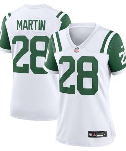 Curtis Martin New York Jets Nike Women's Classic Alternate Retired Player Game Jersey - White