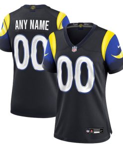 Los Angeles Rams Nike Women's 2025 Rivalries Collection Custom Game Jersey - Midnight Blue/White/Royal